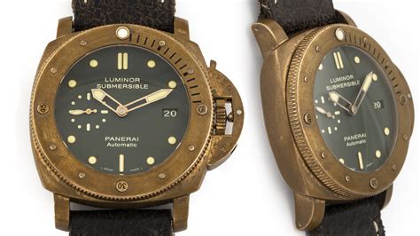 panerai 382 bronzo patina|panerai bronzo abisso.